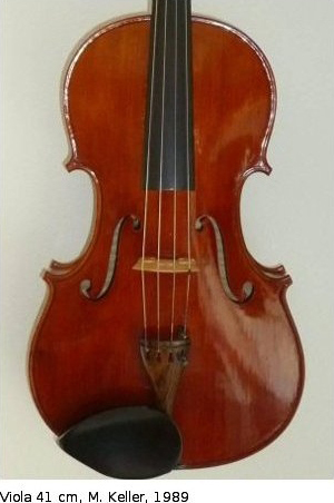 Viola 41cm von M. Keller